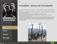 Tablet Screenshot of fotoespai.cat